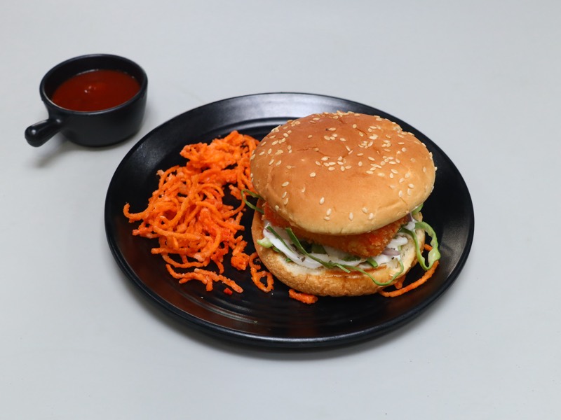 Aloo Tikki Burger at Spice of South, Najafgarh