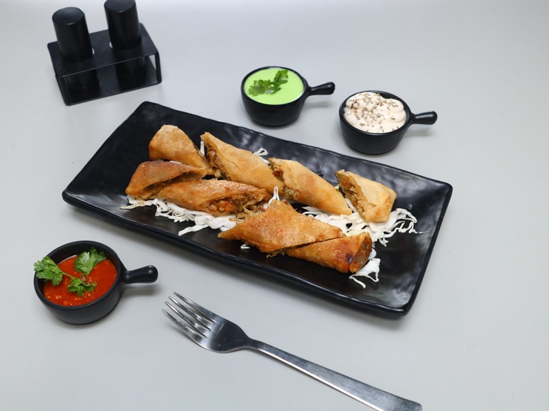 Veg Spring Roll Kurkure at Spice of South, Najafgarh