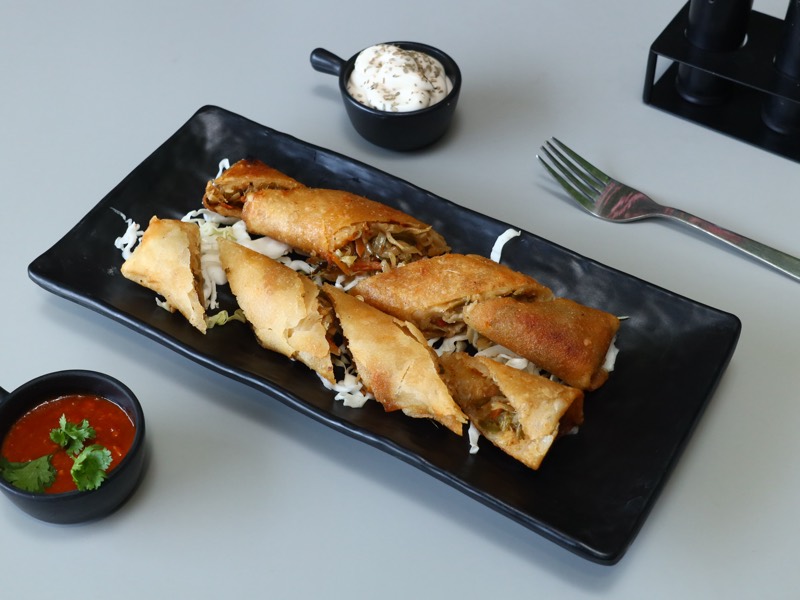 Spring Roll at Spice of South, Najafgarh