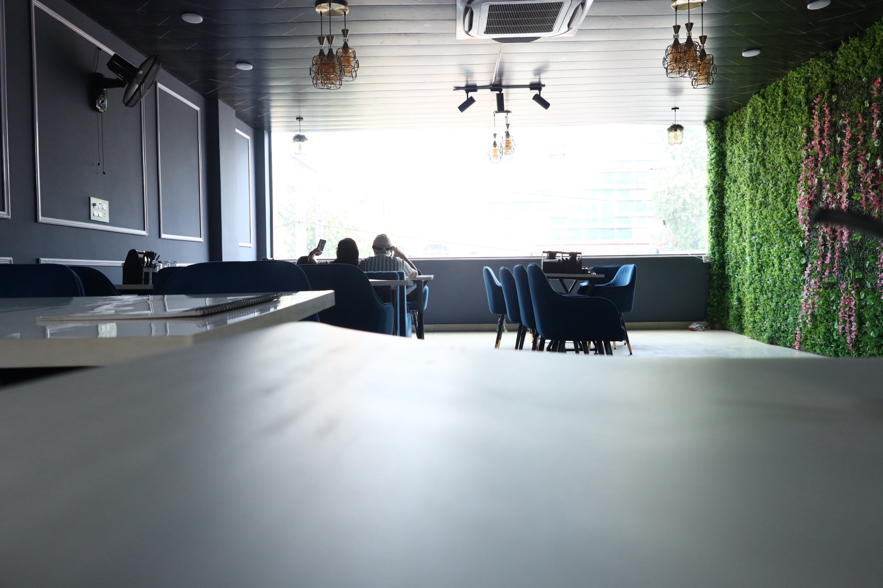 The dining room at Spice of South, Najafgarh